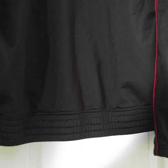 Adidas Men's‎ Black Red Full Zip Warm up Jacket L - Picture 7 of 7